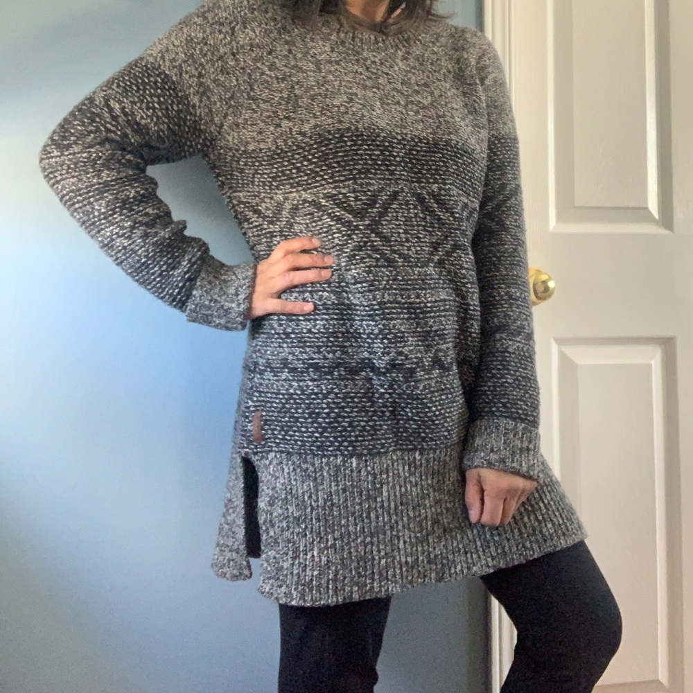 Roots Long Knit Sweater